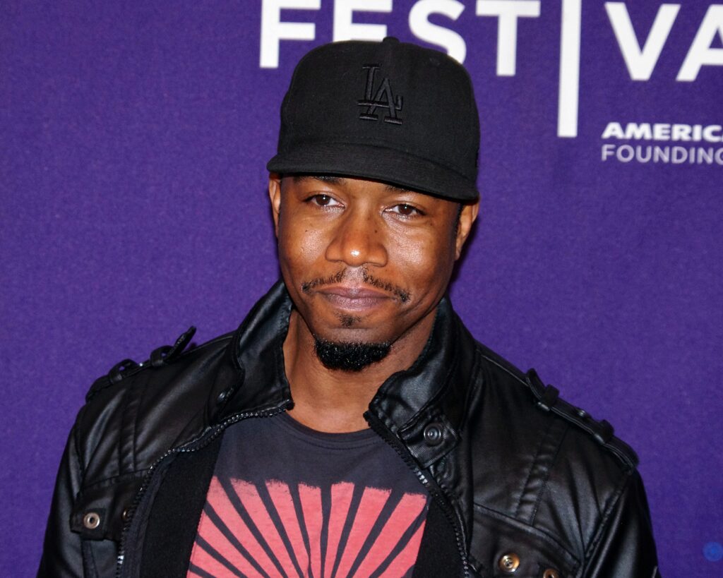 Movie Star Michael Jai White at film festival movie premier