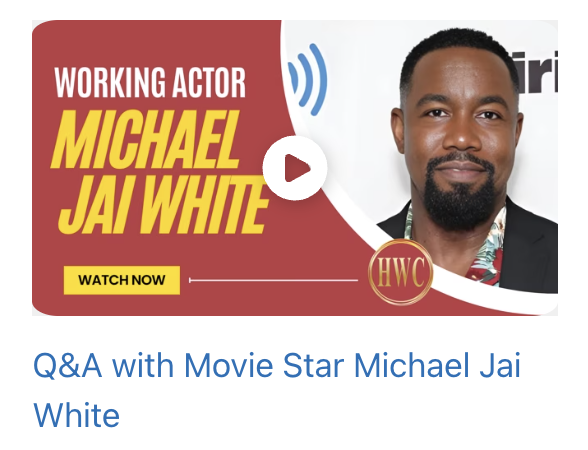 Movie Star Michael Jai White's Masterclass inside the Hollywood Winners Circle Academy HWCA course